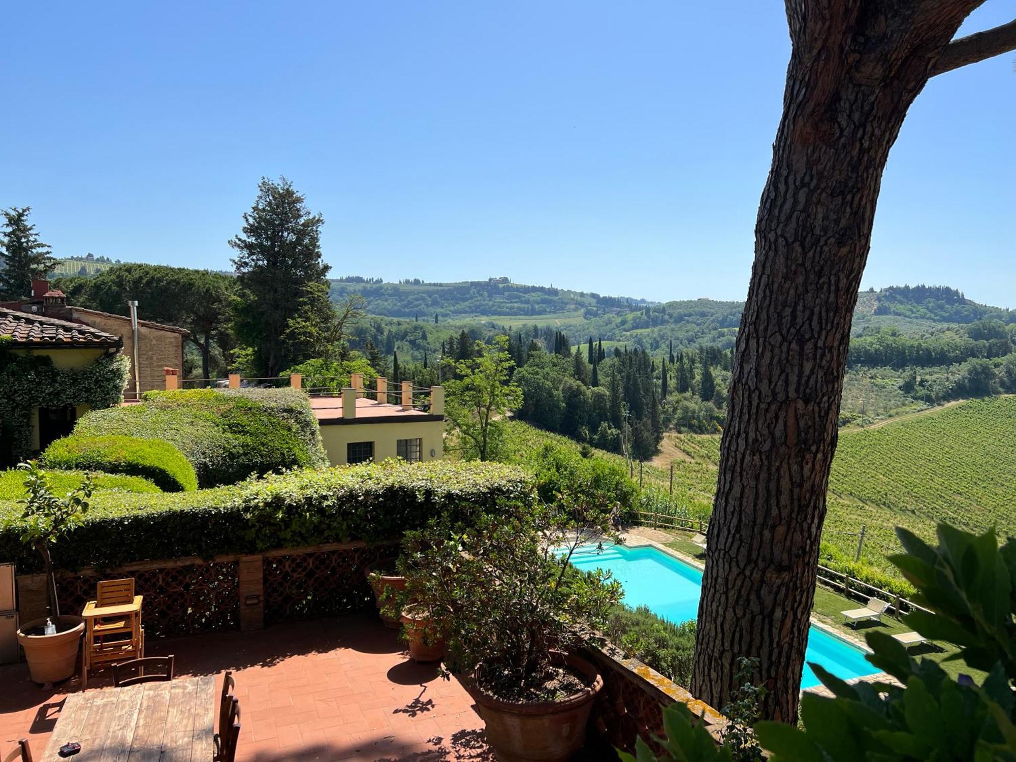Agriturismo Bio Fattoria Bacio Certaldo Dış mekan fotoğraf