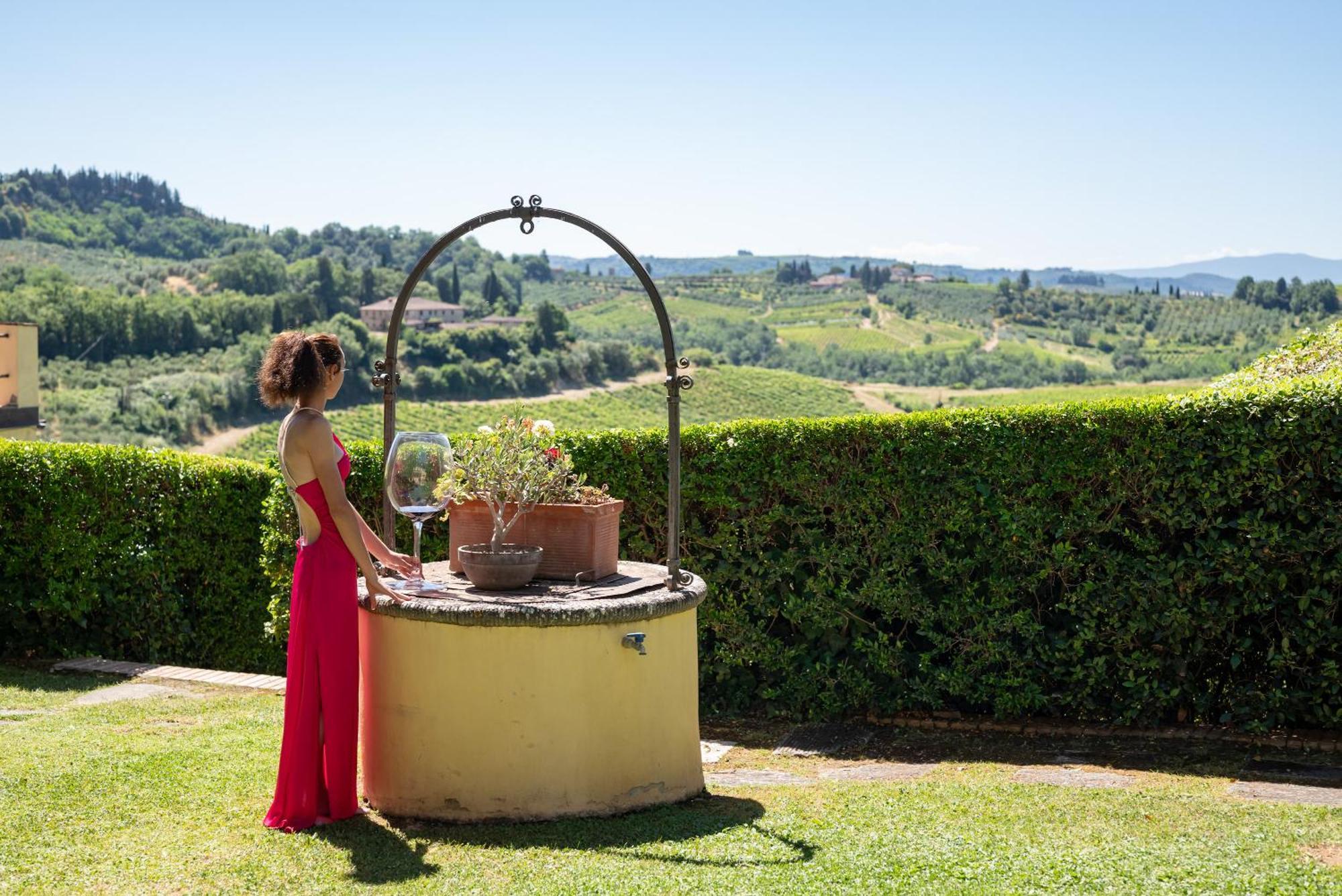 Agriturismo Bio Fattoria Bacio Certaldo Dış mekan fotoğraf