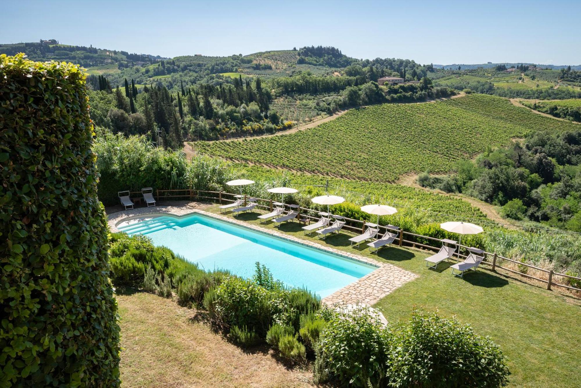 Agriturismo Bio Fattoria Bacio Certaldo Dış mekan fotoğraf