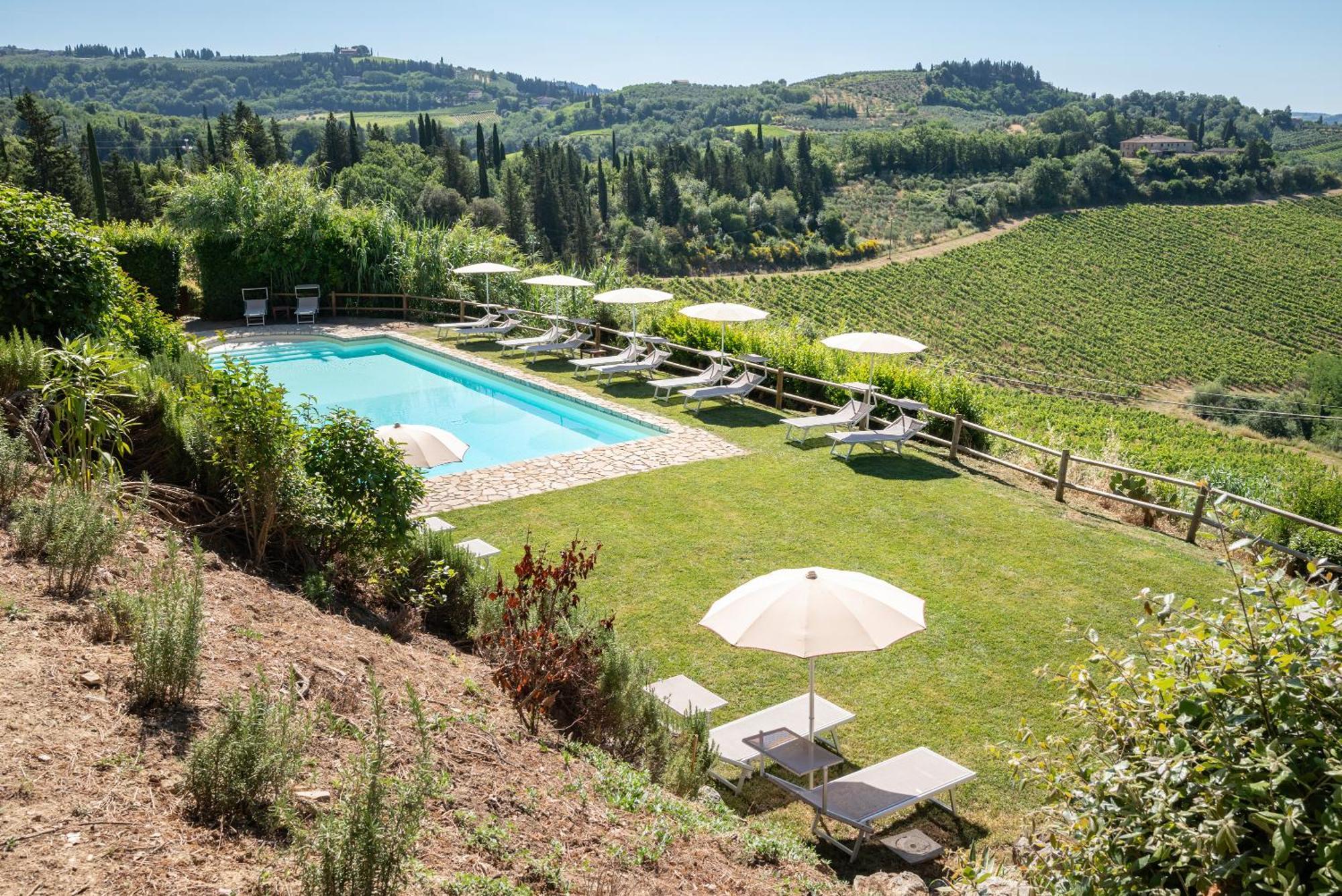 Agriturismo Bio Fattoria Bacio Certaldo Dış mekan fotoğraf