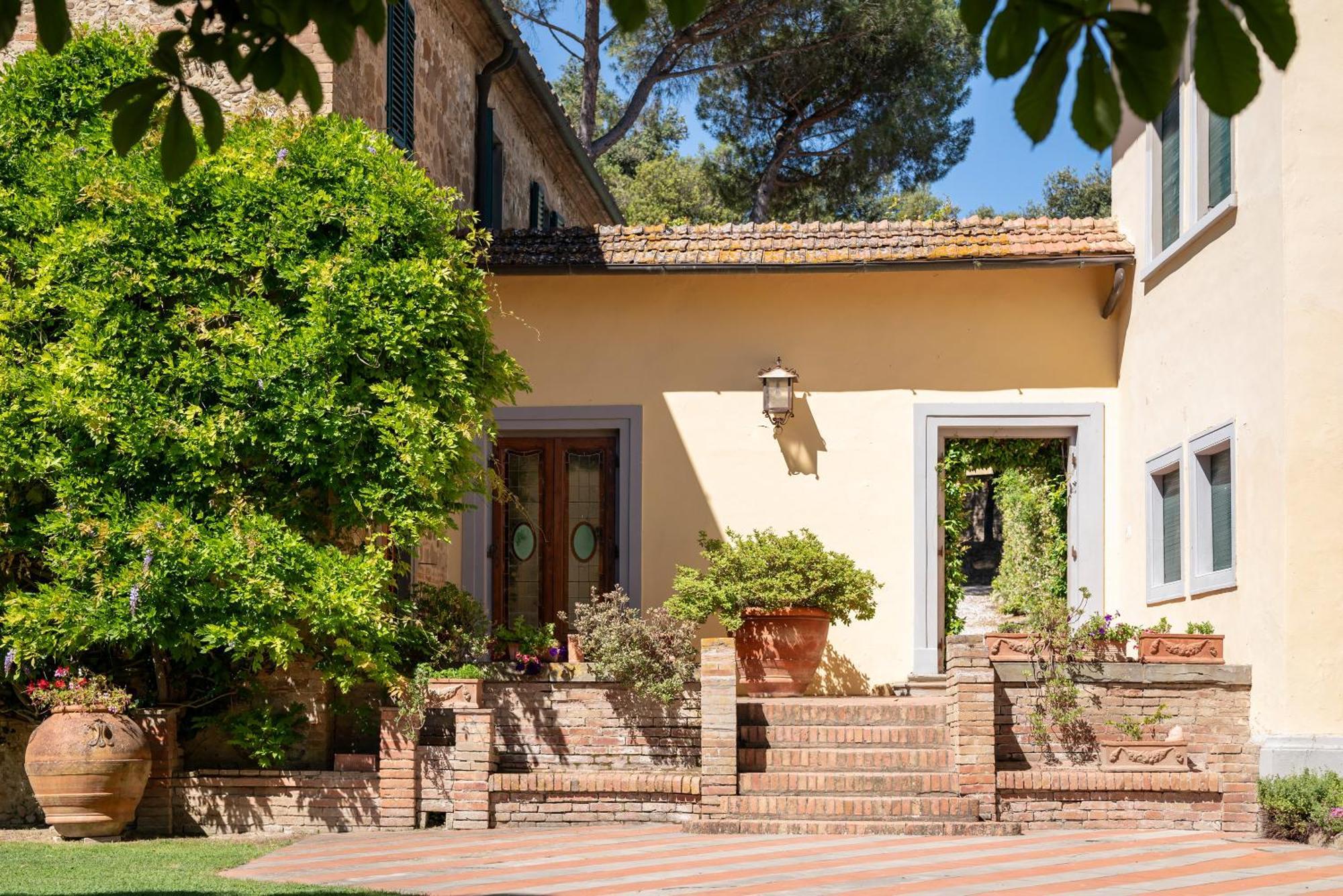 Agriturismo Bio Fattoria Bacio Certaldo Dış mekan fotoğraf