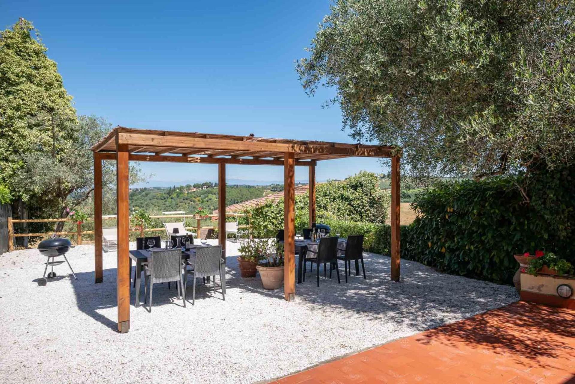 Agriturismo Bio Fattoria Bacio Certaldo Dış mekan fotoğraf